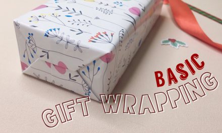 How to Wrap a Gift for Beginner (Basic) : วิธีการห่อของขวัญเบื้องต้นแบบง่ายๆ สวยๆ