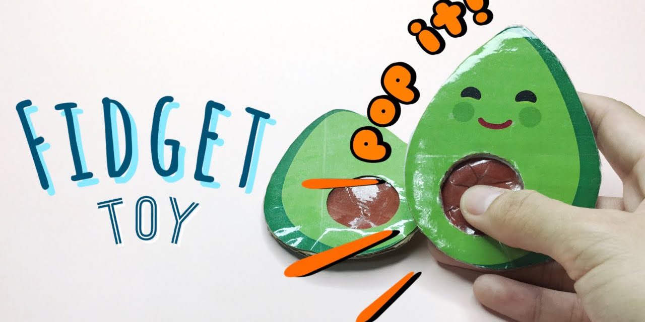 DIY Avocado Pop It Fidgets: Viral TikTok Fidget Toys