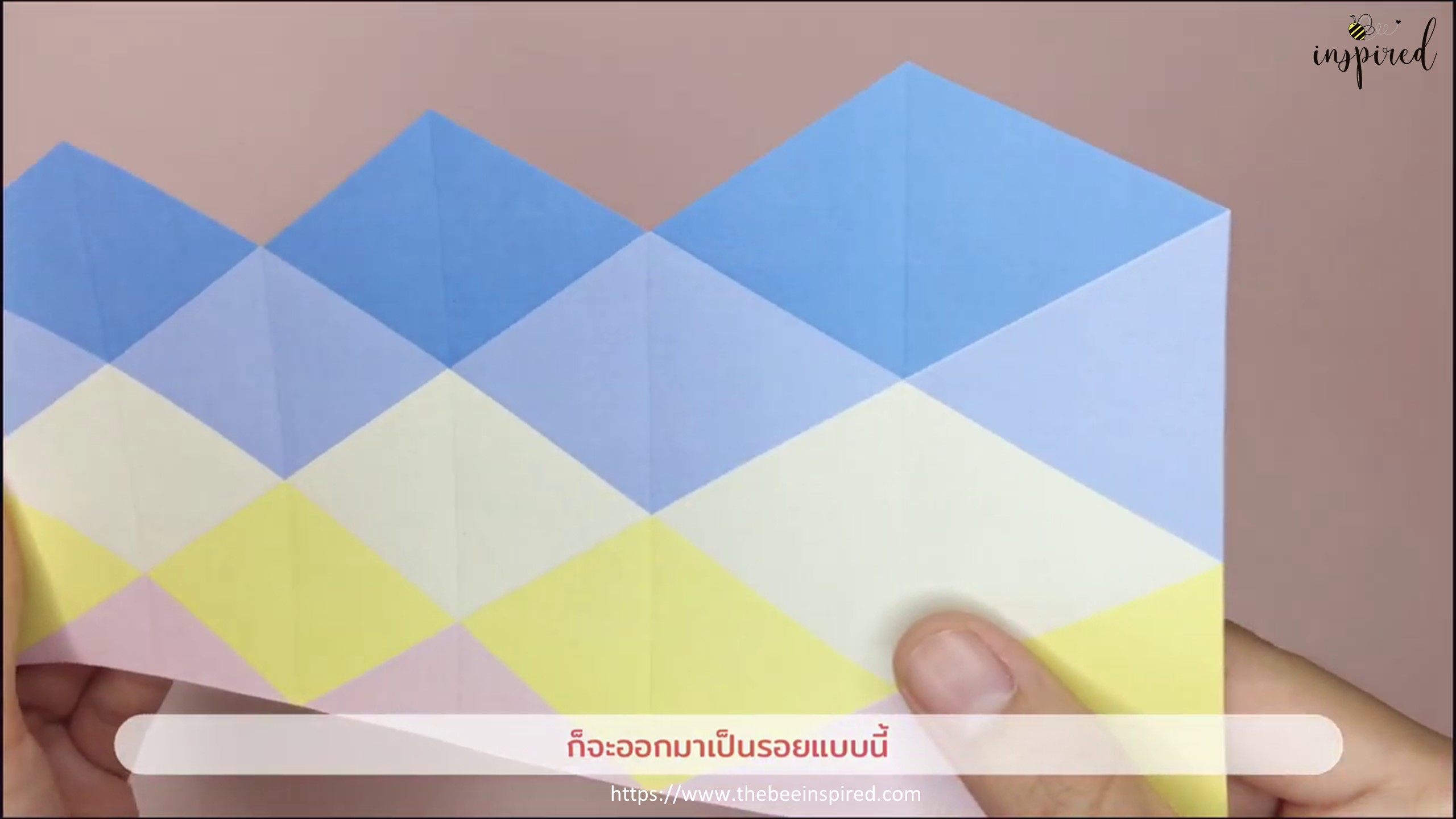 DIY Origami Moving Flexagon Fidget Paper Toy_6