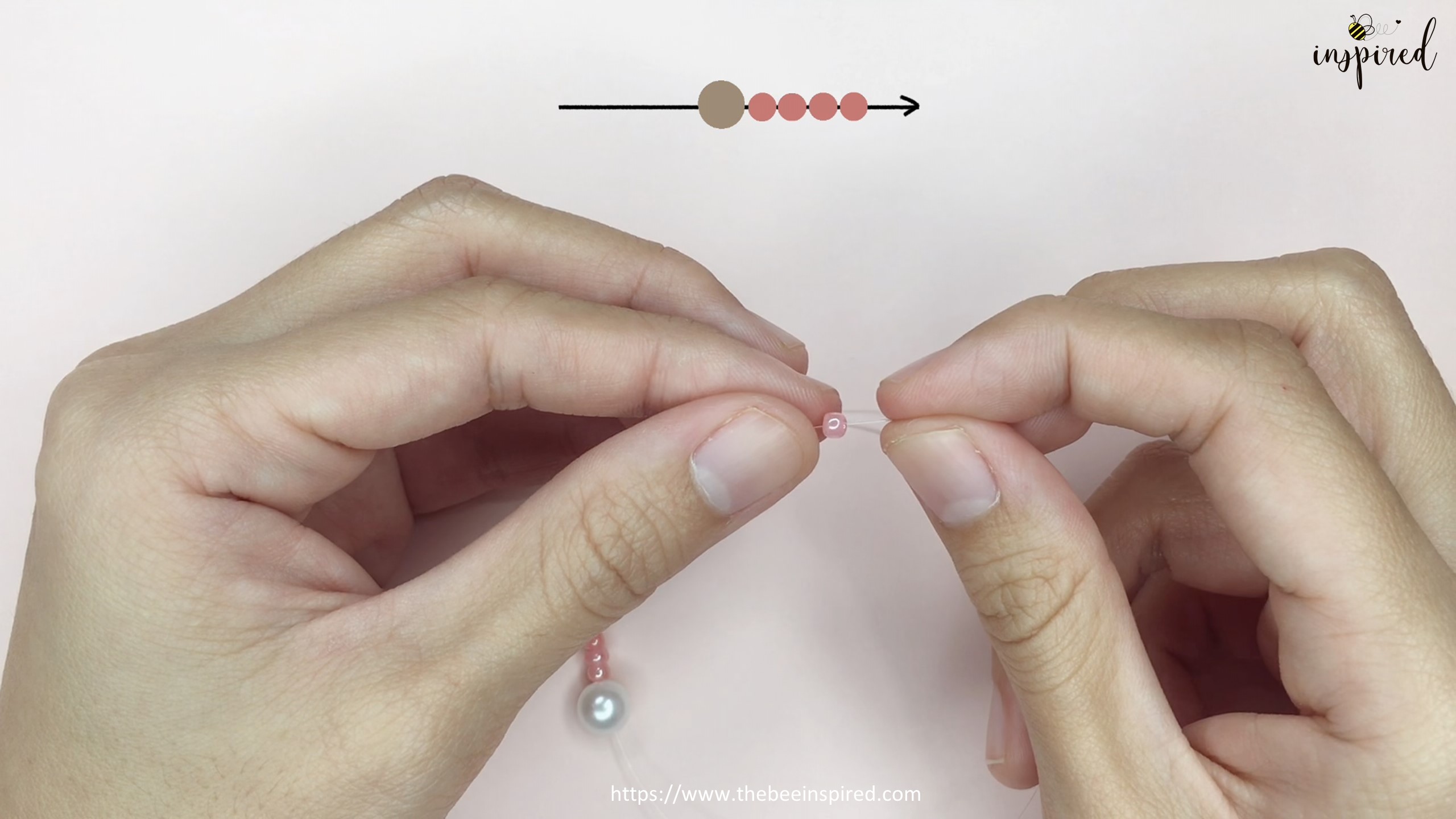 Easy DIY Beaded Ring วิธีทำแหวนลูกปัดง่ายๆ สไตล์เกาหลี_3