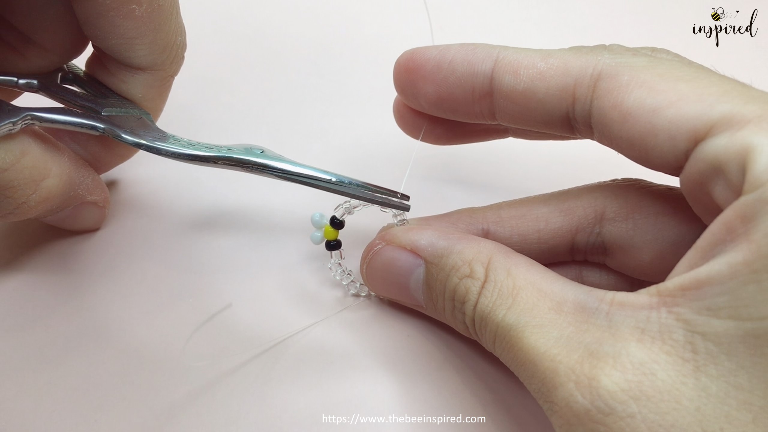 How to Make Bee Beaded Ring_13