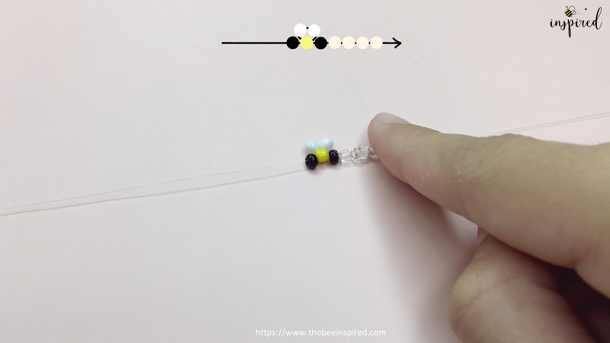 How to Make Bee Beaded Ring_7