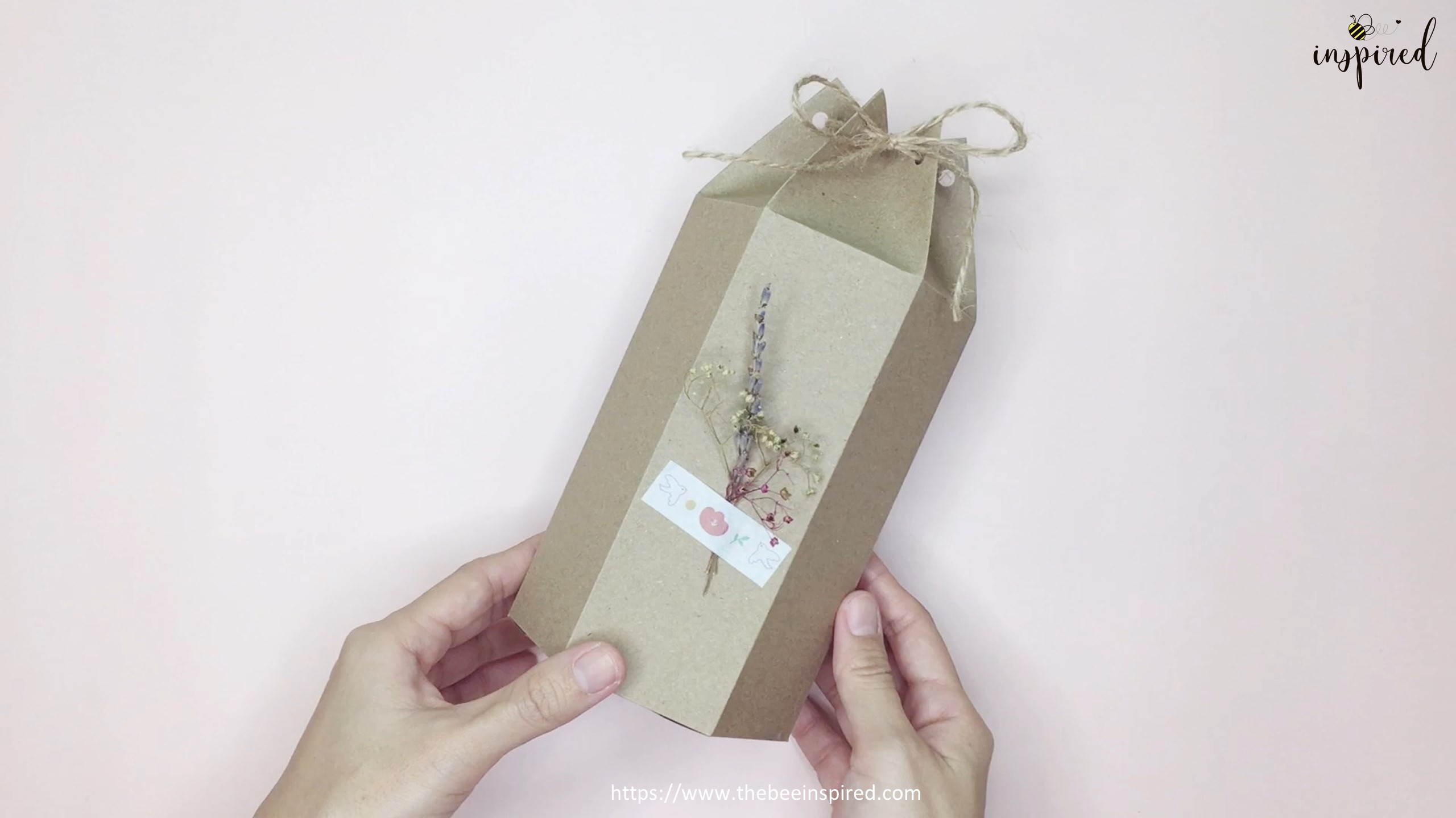 DIY Hexagon Cylinder Paper Gift Box Packaging_31