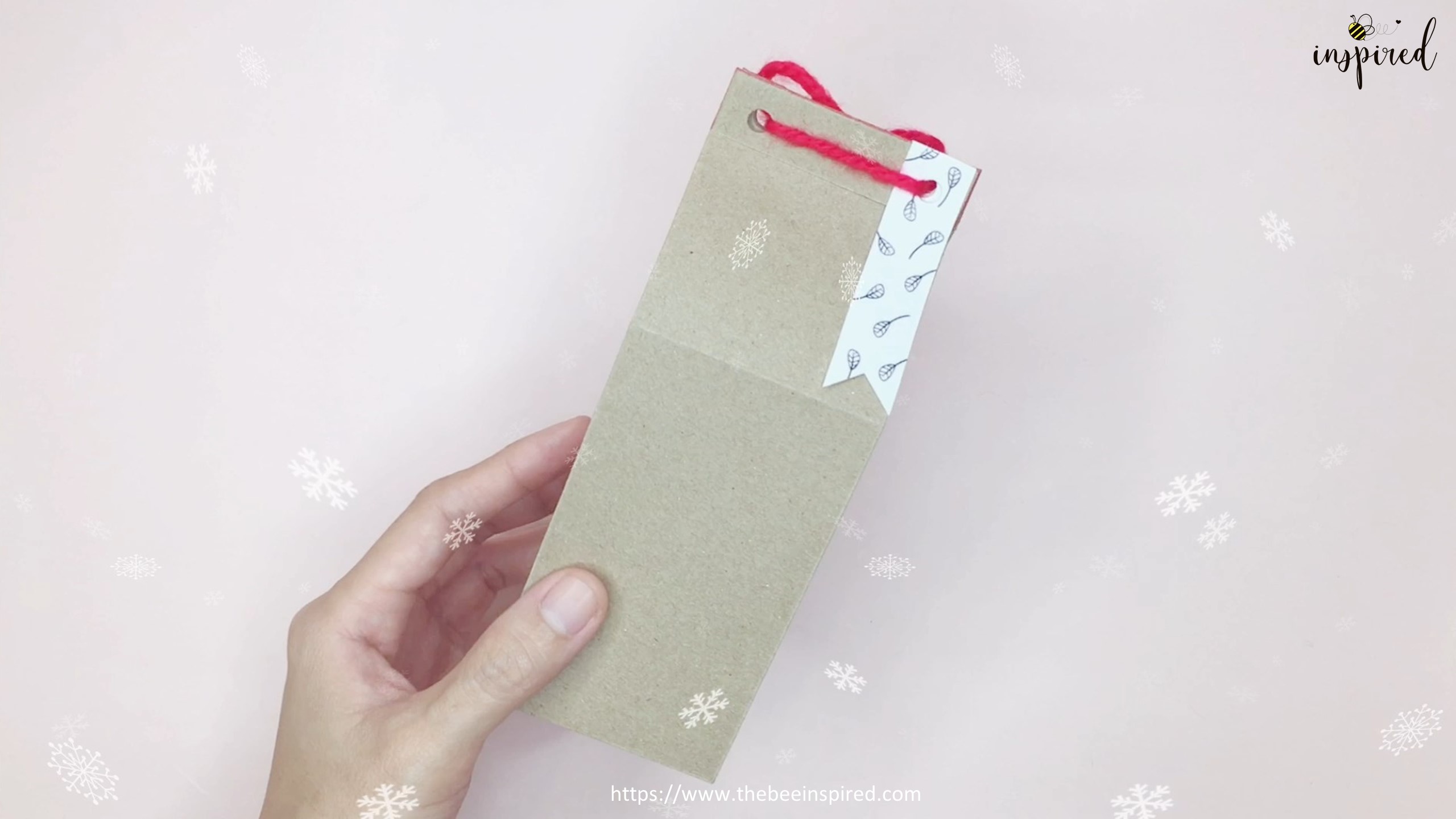 DIY Milk Paper Carton Gift Box Packaging for Christmas and New Year Day_26