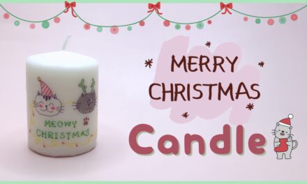 DIY Image and Photo Transfer to Candle for Christmas: วิธีสกรีนรูปภาพลงบนเทียนสำหรับตกแต่งวันปีใหม่