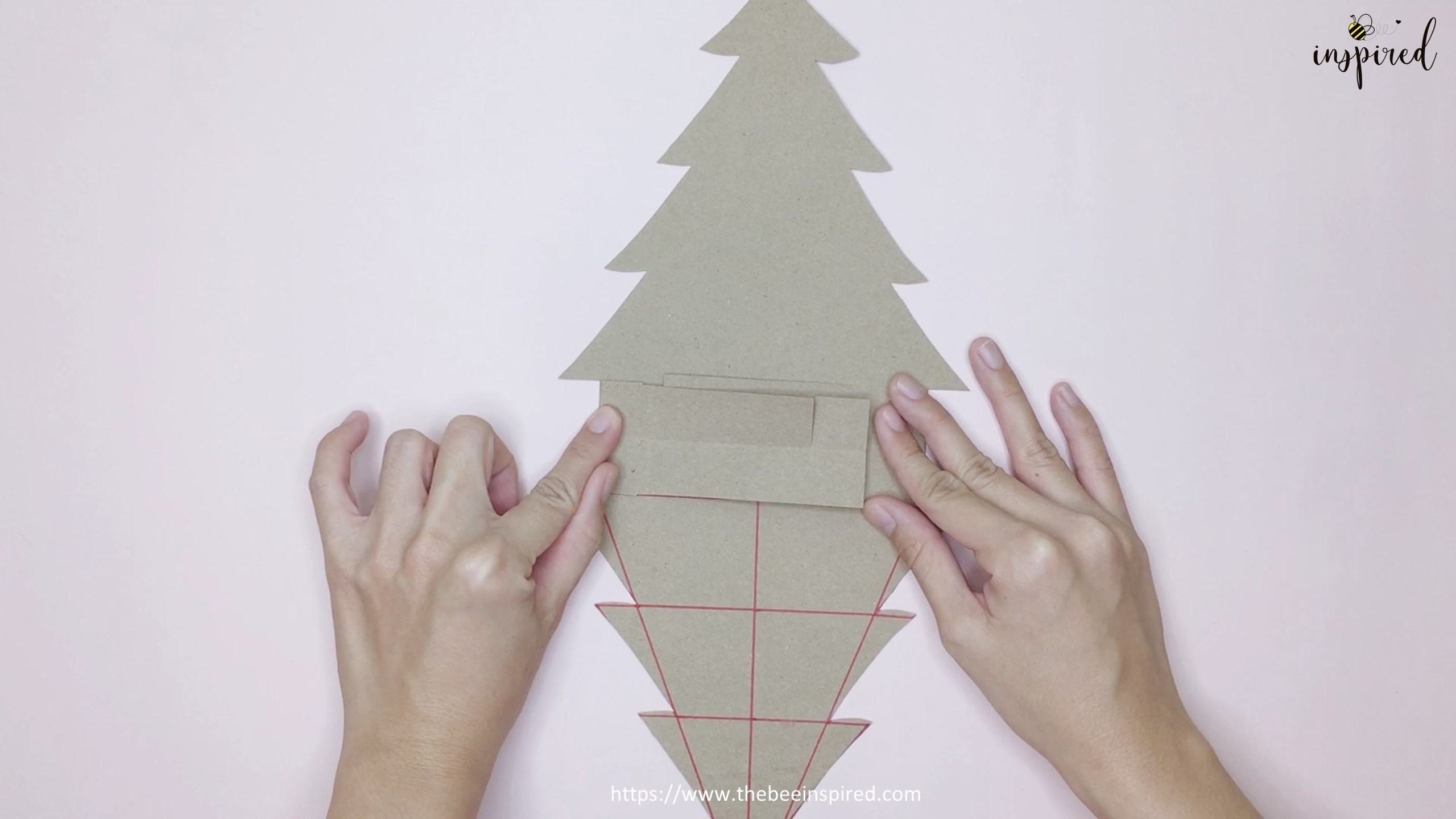 DIY Christmas Tree Paper Gift Box Packaging_22