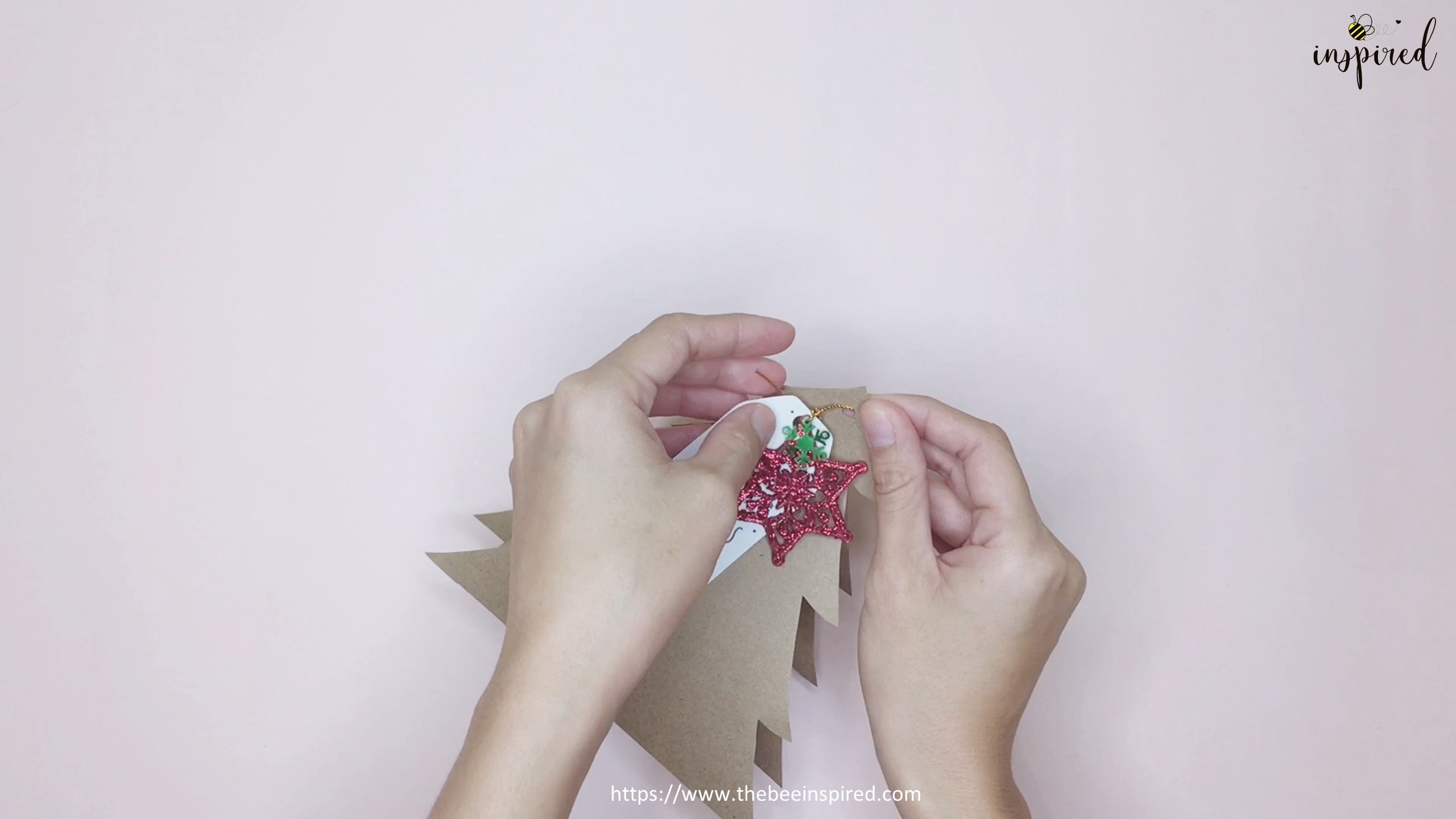 DIY Christmas Tree Paper Gift Box Packaging_26