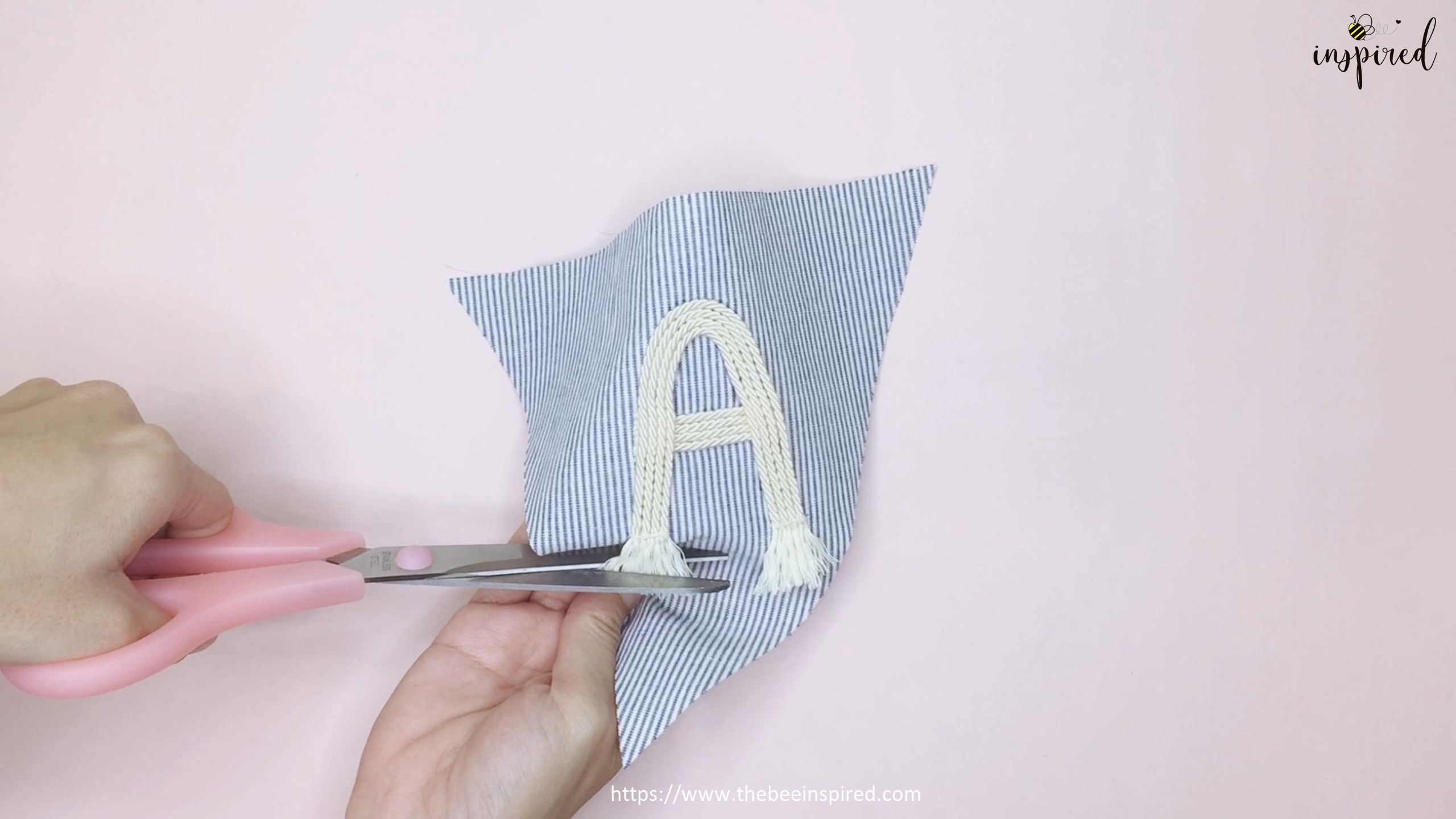 DIY How to Make Name Banner for Room Decor_34