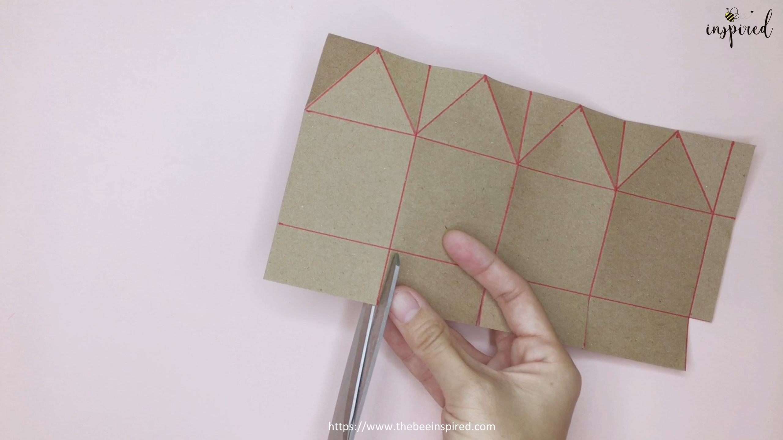 DIY Pyramid Top Paper Gift Box Packaging_13