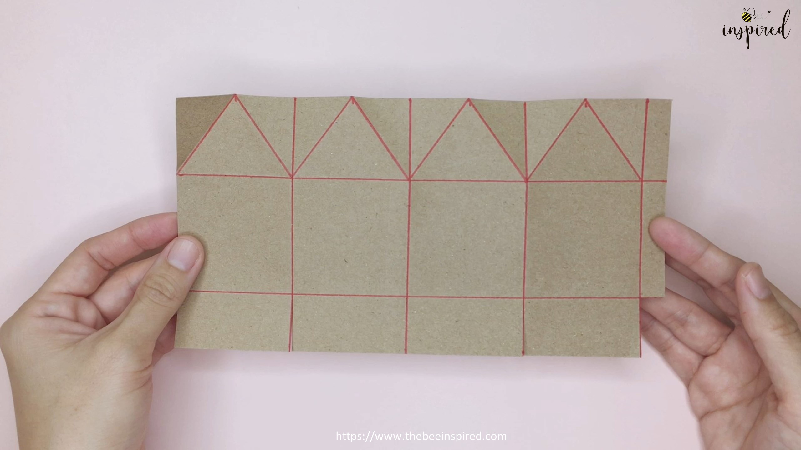 DIY Pyramid Top Paper Gift Box Packaging_14