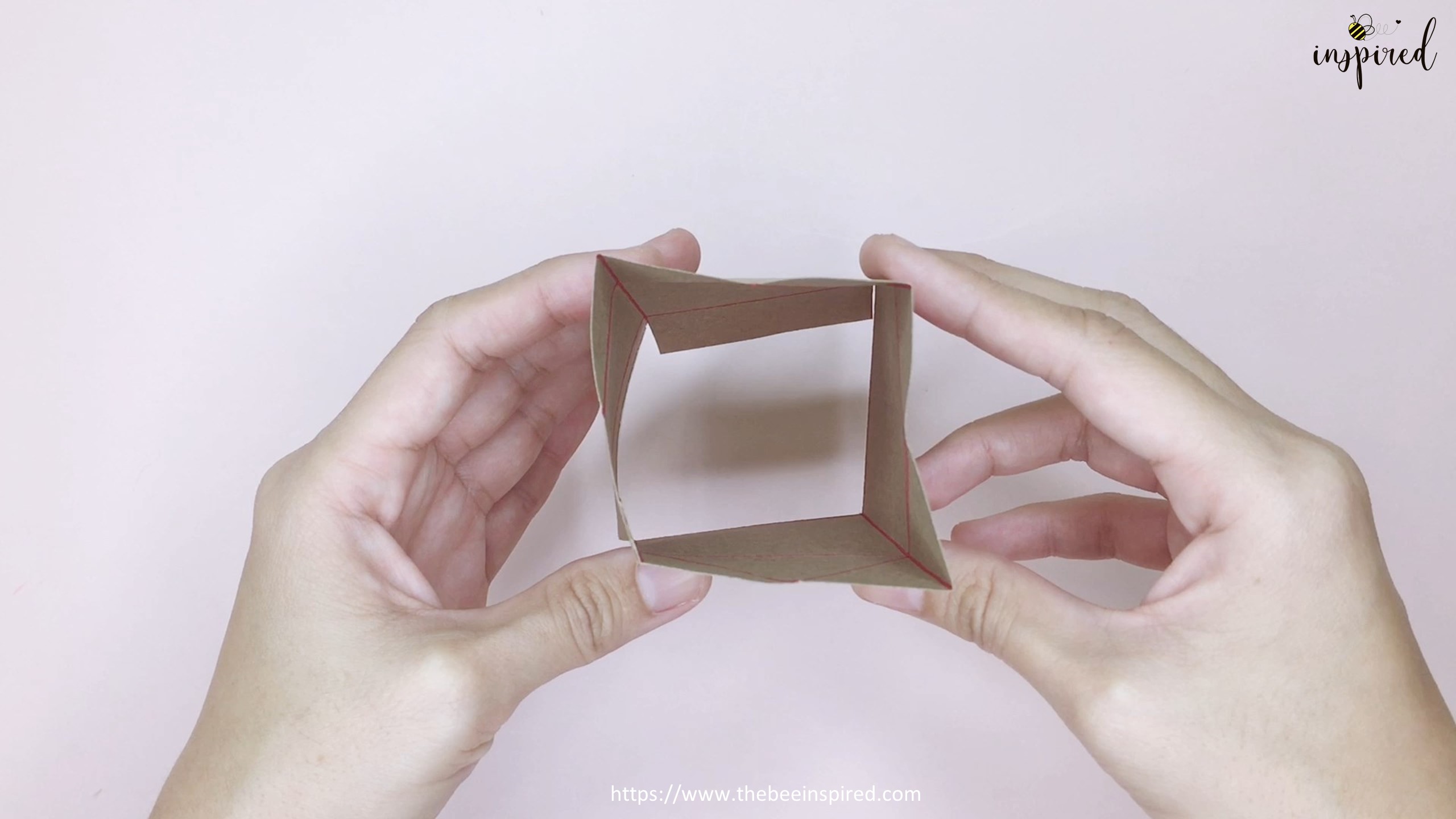 DIY Pyramid Top Paper Gift Box Packaging_20