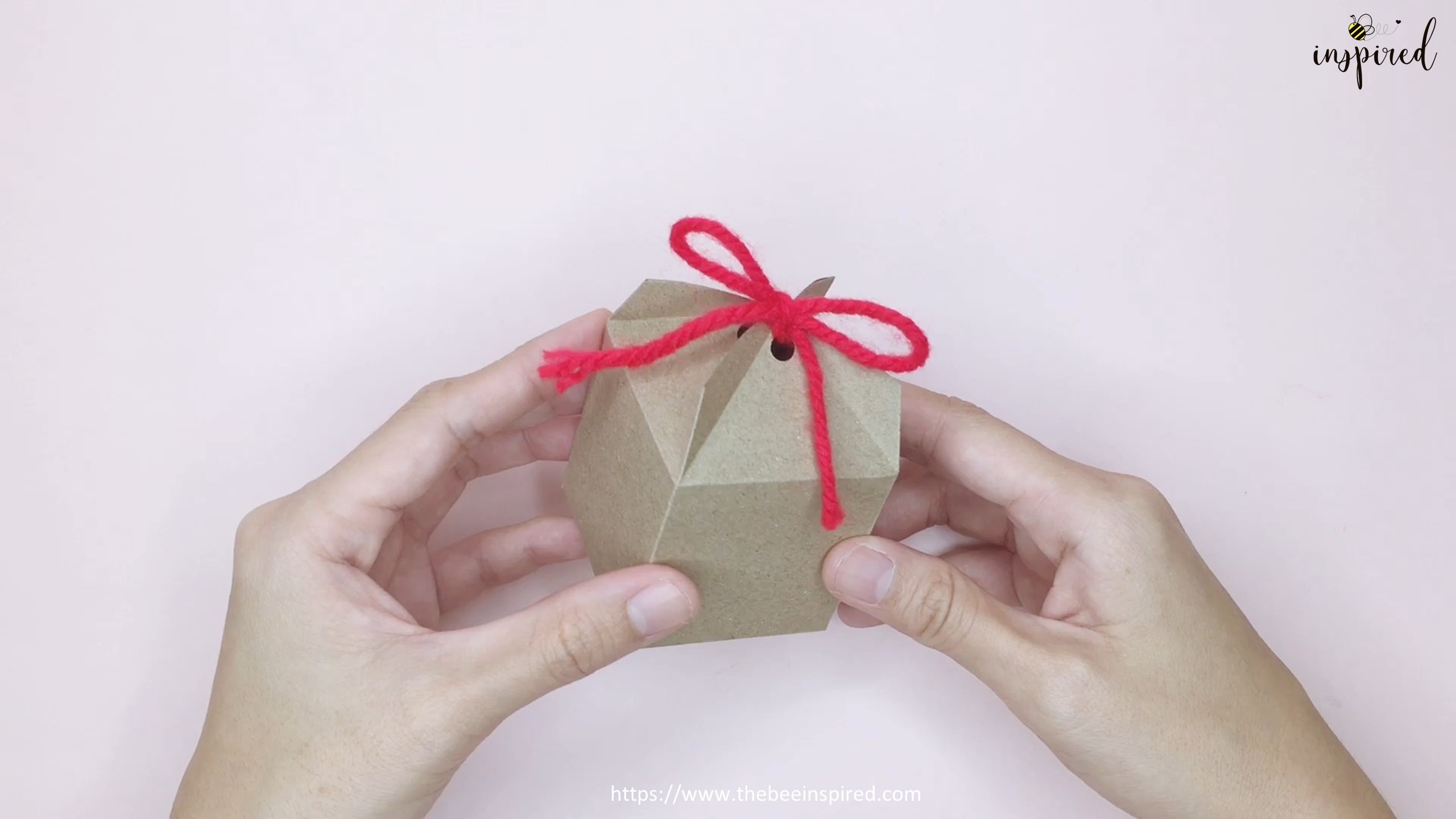 DIY Pyramid Top Paper Gift Box Packaging_33