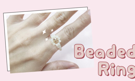 How to Make Diamond Beaded Ring: วิธีทำแหวนลูกปัดง่ายๆ สไตล์เกาหลี 💍✨