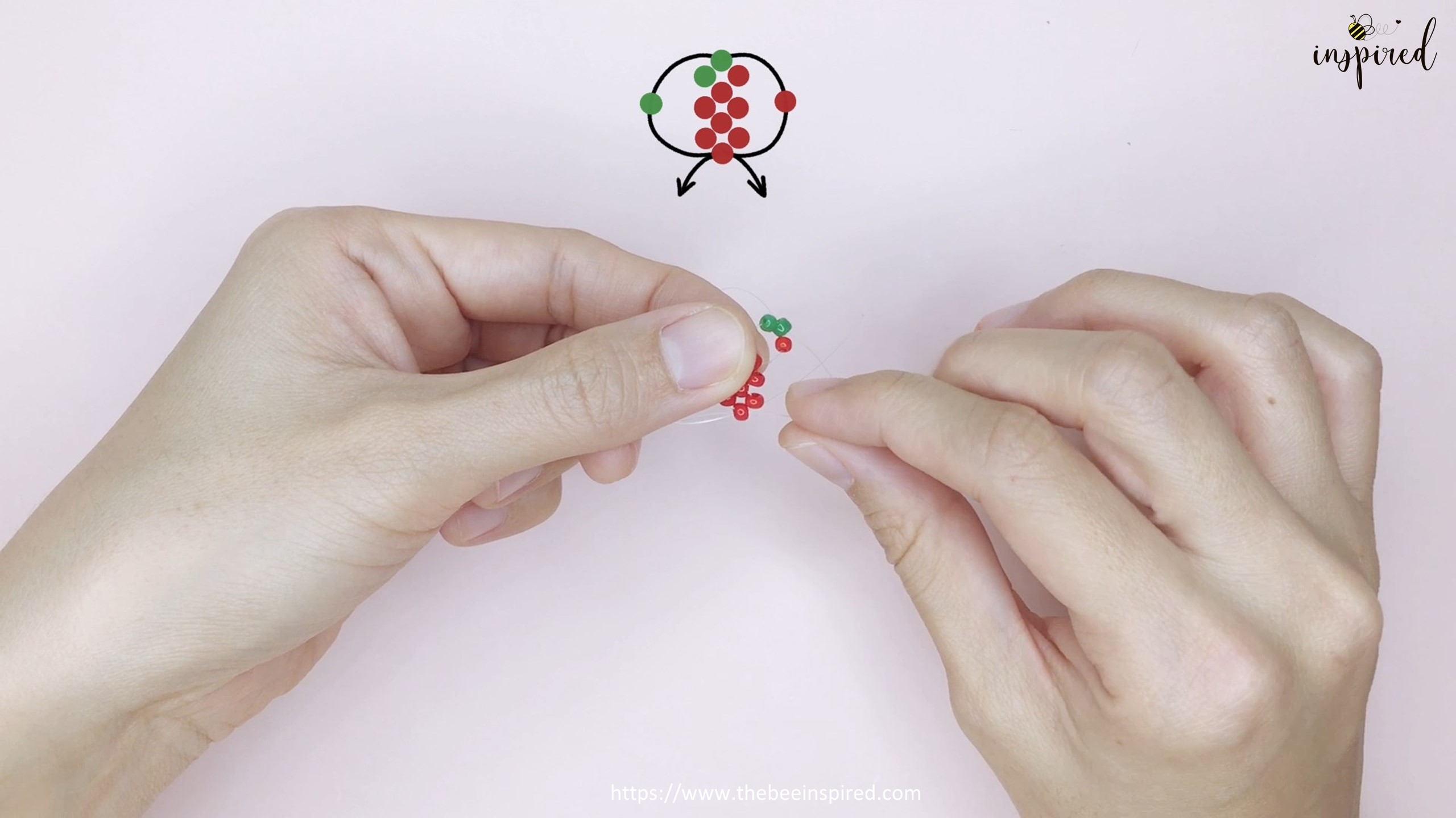 How to Make Strawberry Beaded Ring_11