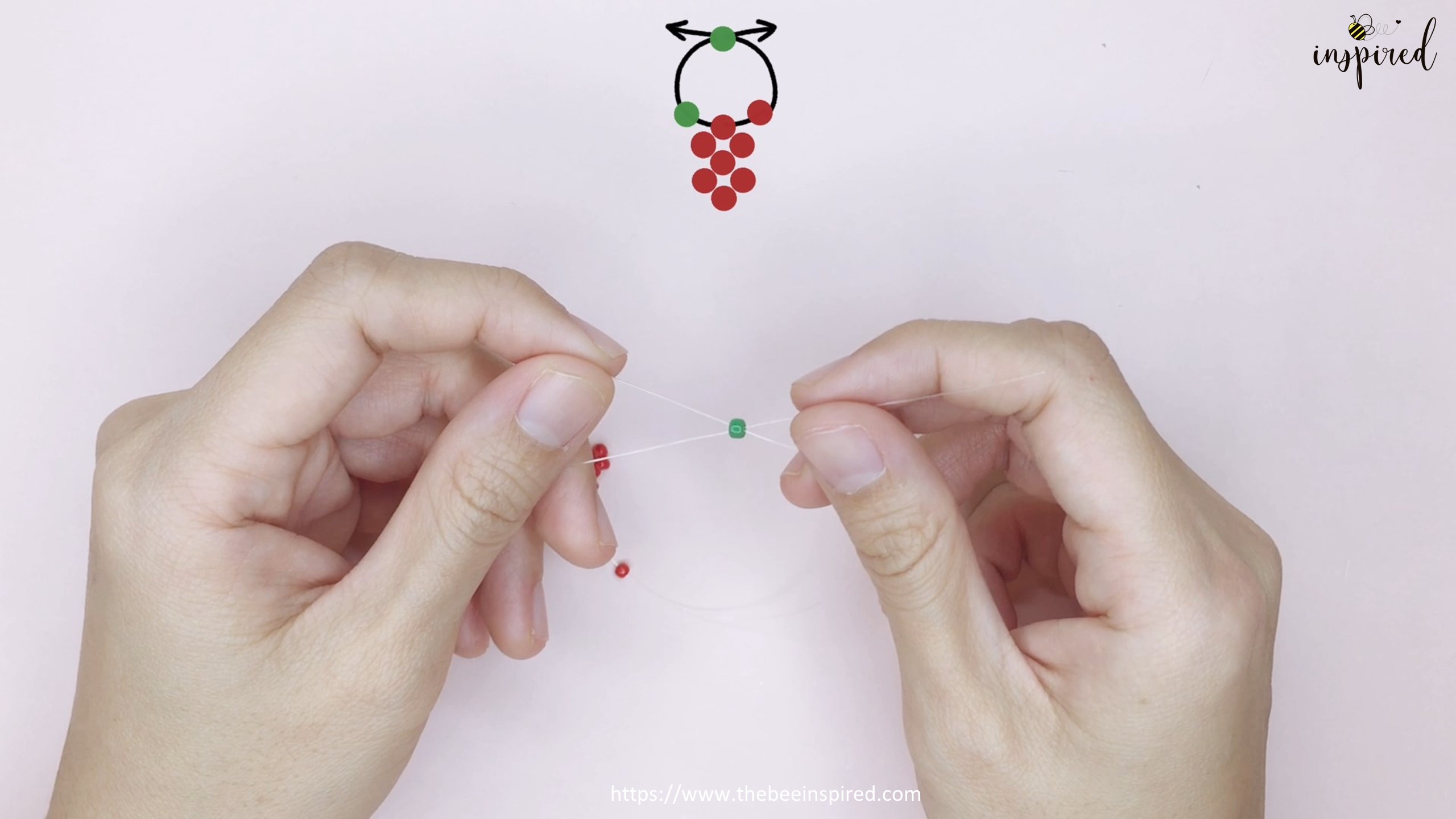 How to Make Strawberry Beaded Ring_9.1