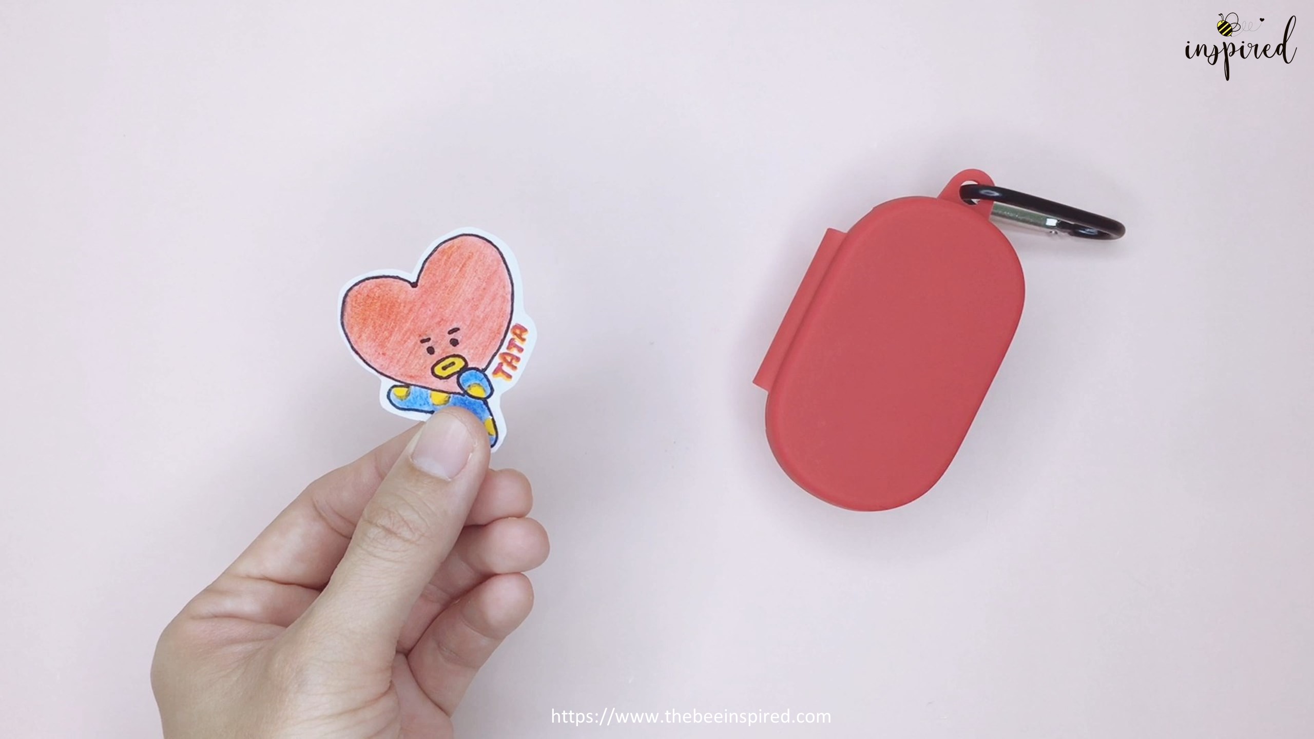 How to Make BTS Sticker from My Drawing without Sticker Paper_15