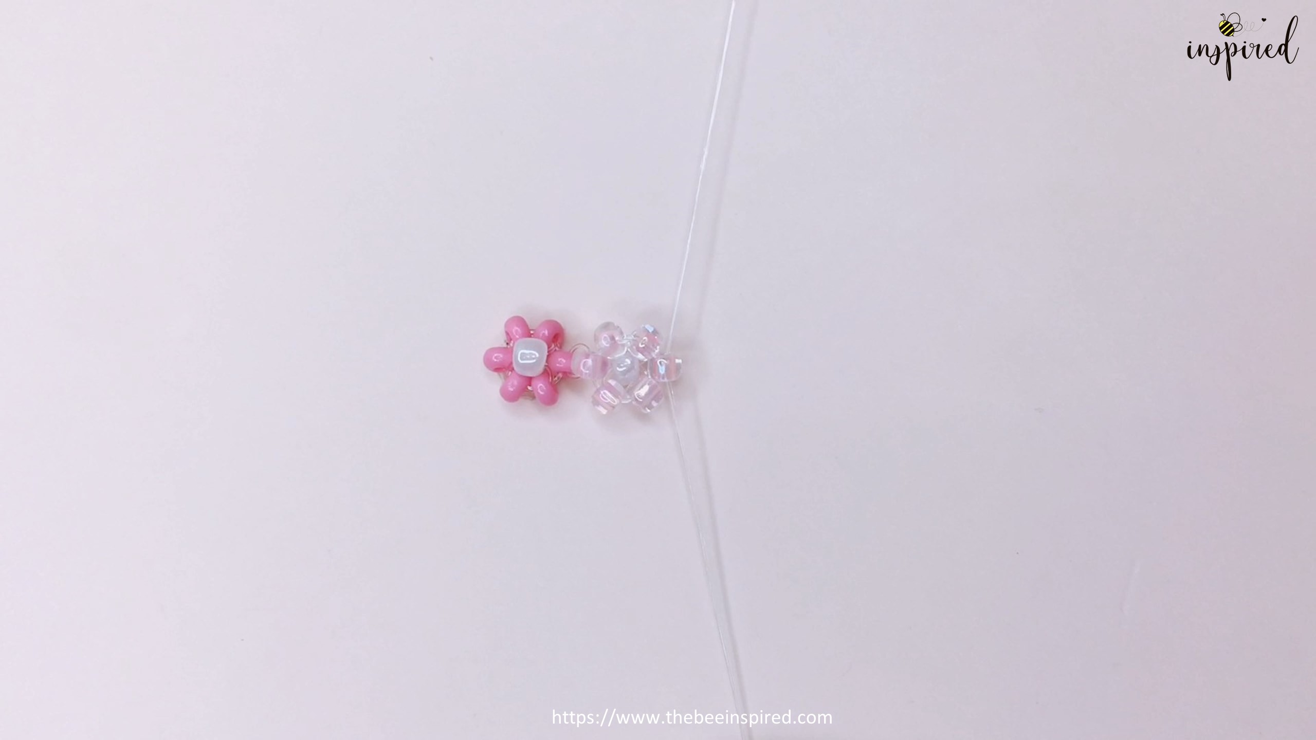 How to Make Daisy Flower Beaded Bracelet Jewelry_16