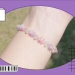 How to Make Daisy Flower & Leave Beaded Bracelet Jewelry : วิธีร้อยกำไลลูกปัดดอกไม้ & ใบง่ายๆ