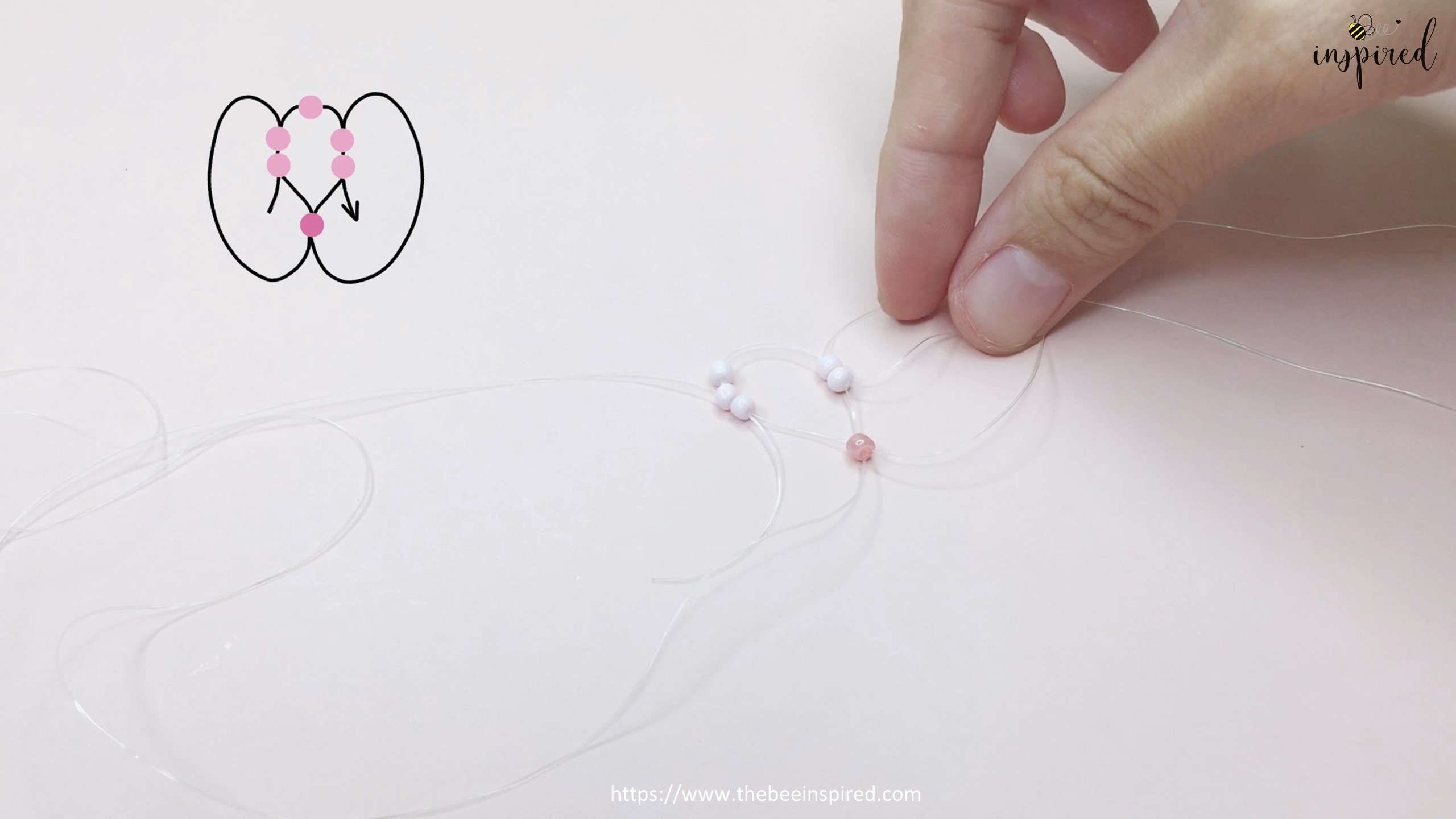 How to Make Daisy Flower Beaded Bracelet Jewelry_7