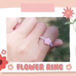 How to Make Flower Beaded Ring : วิธีร้อยแหวนลูกปัดดอกไม้ง่ายๆ สไตล์เกาหลี🌸💍
