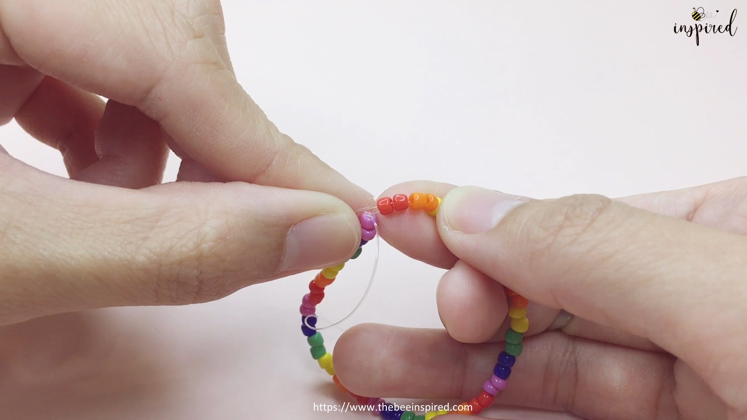 How to Make Pride Beaded Bracelet (LGBTQ)_5