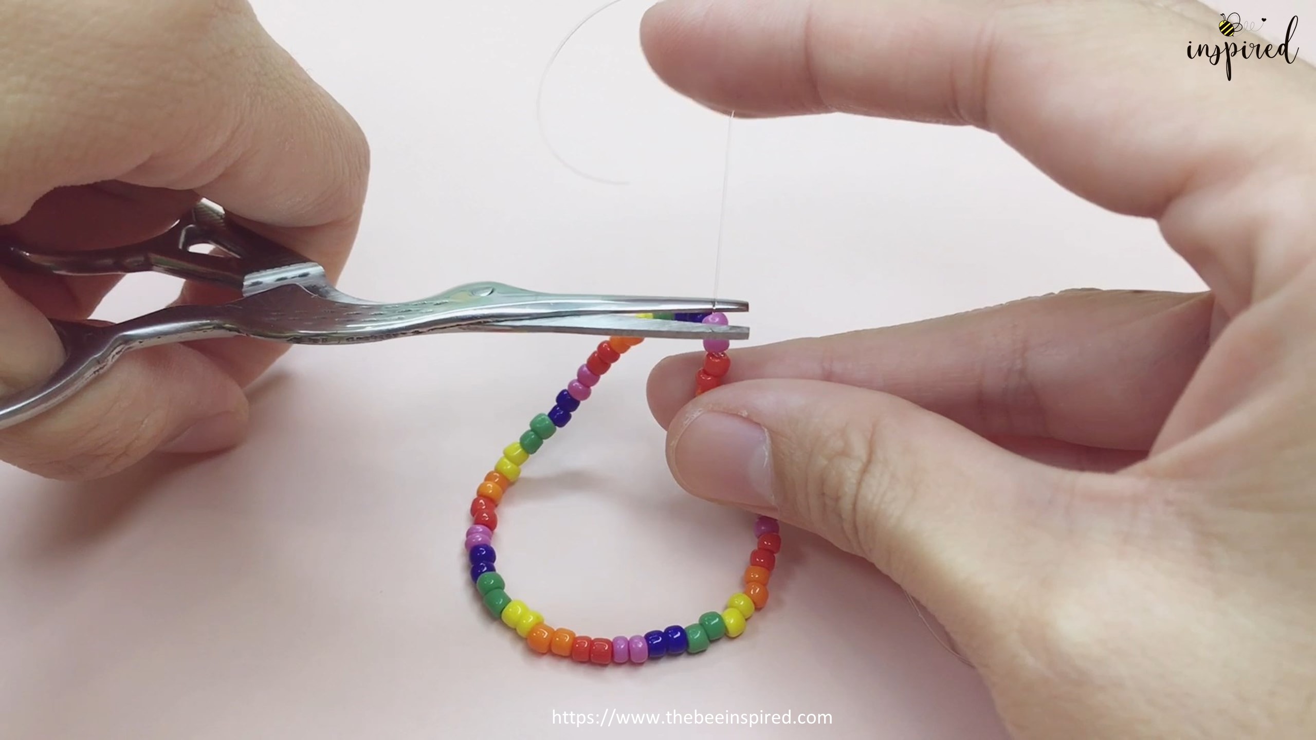How to Make Pride Beaded Bracelet (LGBTQ)_6