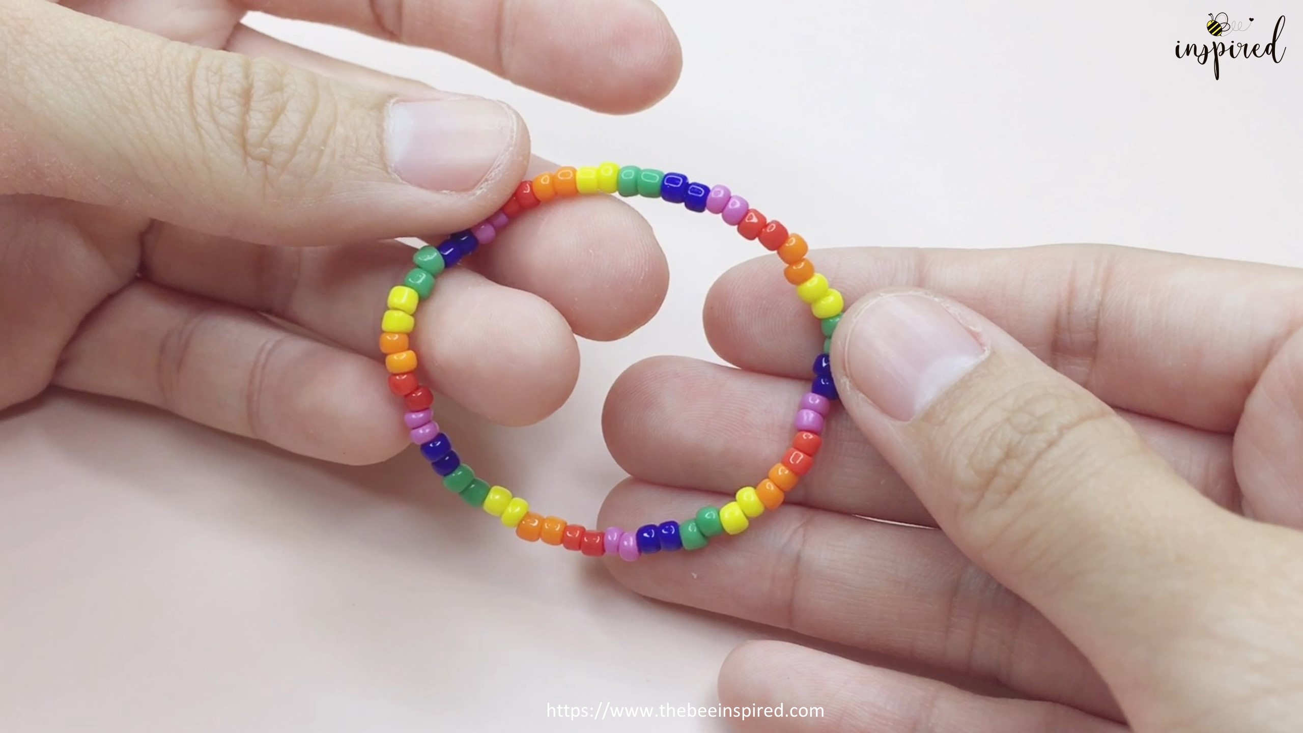How to Make Pride Beaded Bracelet (LGBTQ)_7