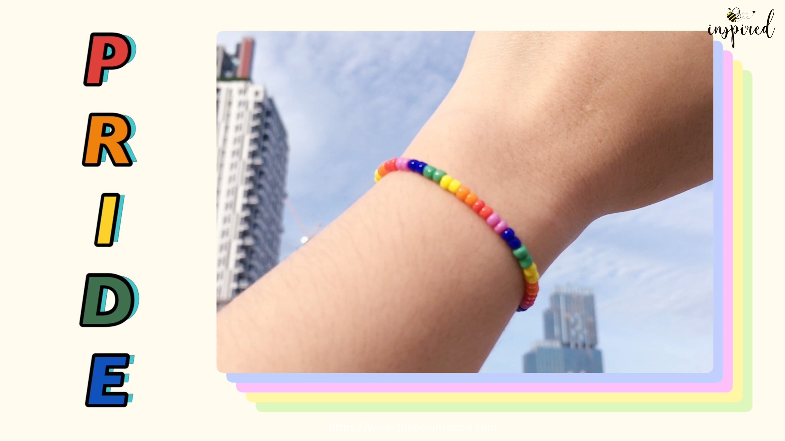How to Make Pride Beaded Bracelet (LGBTQ)_8