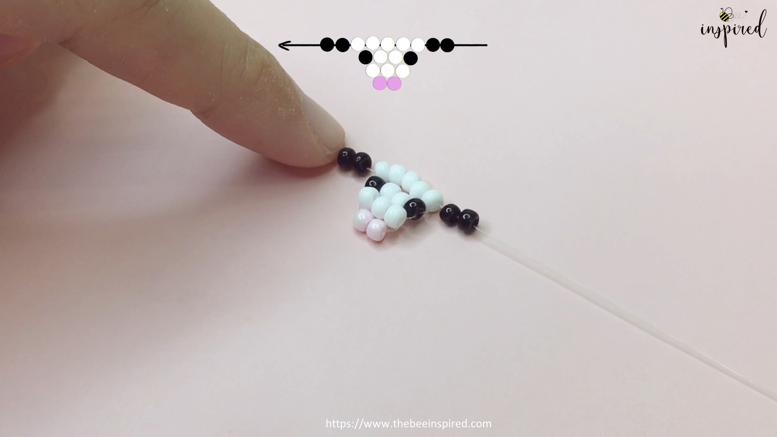 How to Make Cow Beaded Ring_10