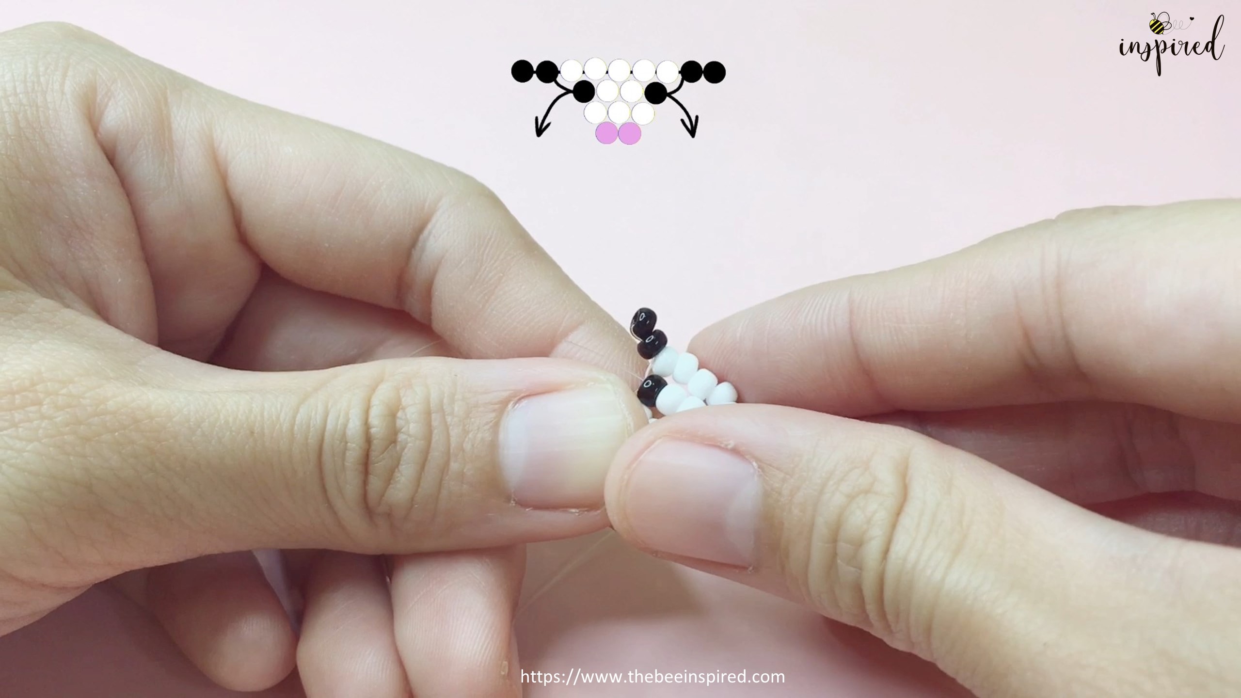 How to Make Cow Beaded Ring_14