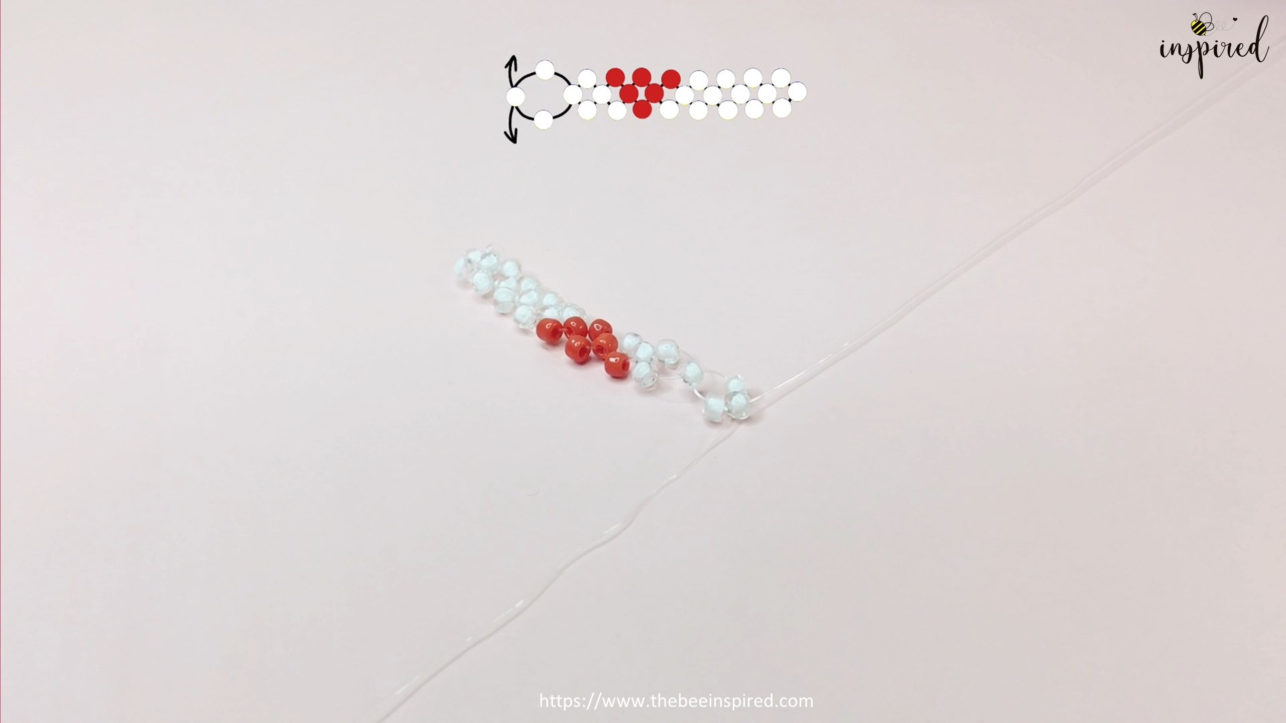 How to Make Heart Beaded Ring_13