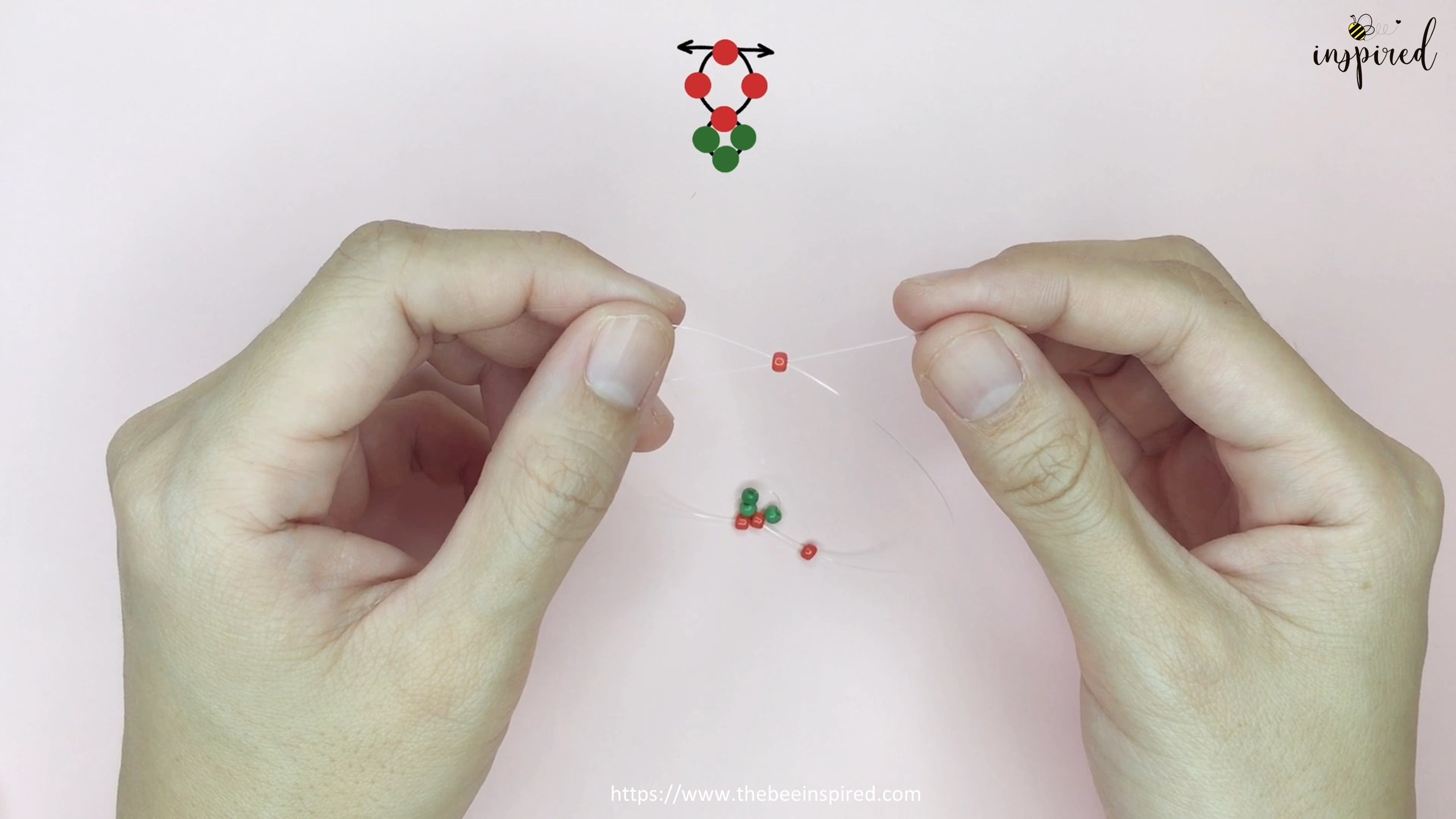 How to Make Strawberry Beaded Ring_5